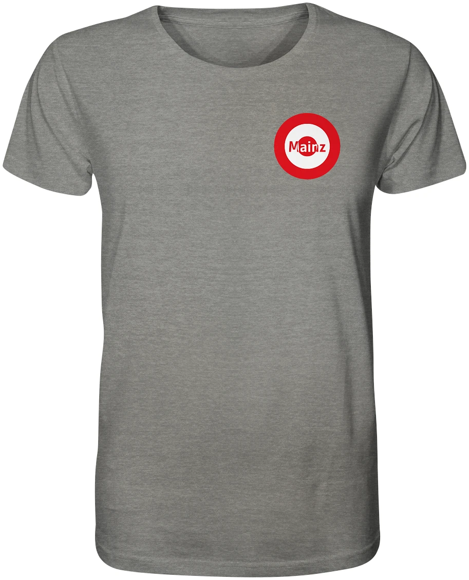 Mainz Fan-T-Shirt Kokarde klein "Mainz" - Organic Shirt Mainz Fan-T-Shirt Kokarde klein "Mainz" - Organic Shirt