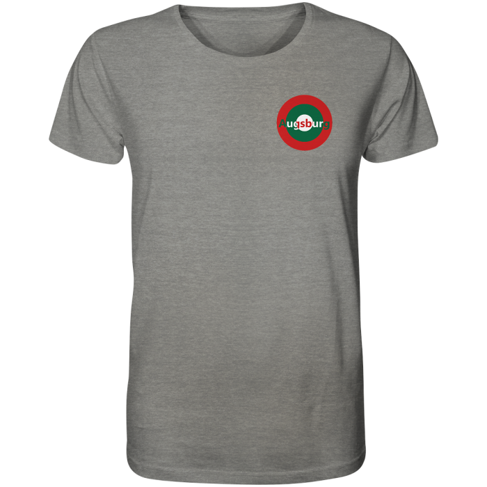 Augsburg Fan-T-Shirt Kokarde klein "Augsburg" - Organic Shirt