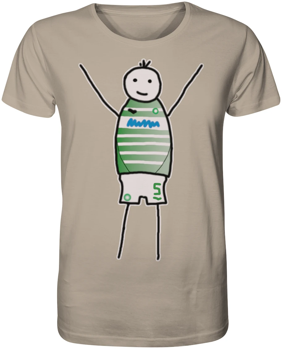 Fürth Fan-T-Shirt Strichmännchen - Organic Shirt Fürth Fan-T-Shirt Strichmännchen - Organic Shirt