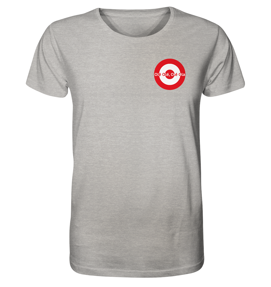 Kaiserslautern Fan-T-Shirt Kokarde klein "Ole Ole..." - Organic Shirt Kaiserslautern Fan-T-Shirt Kokarde klein "Ole Ole..." - Organic Shirt