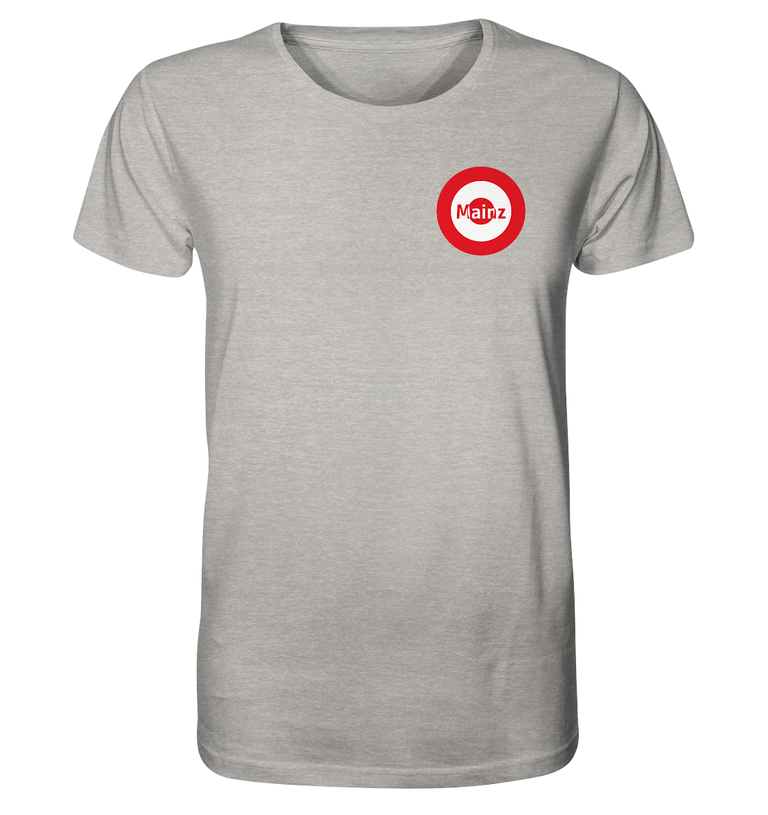 Mainz Fan-T-Shirt Kokarde klein "Mainz" - Organic Shirt Mainz Fan-T-Shirt Kokarde klein "Mainz" - Organic Shirt