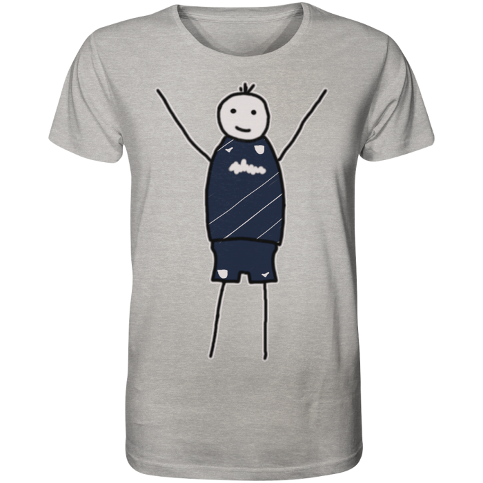 Bochum Fan T-Shirt Strichmännchen - Organic Shirt