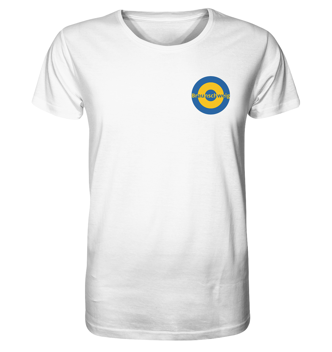 Braunschweig Fan T-Shirt Kokarde klein "Braunschweig" - Organic Shirt Braunschweig Fan T-Shirt Kokarde klein "Braunschweig" - Organic Shirt