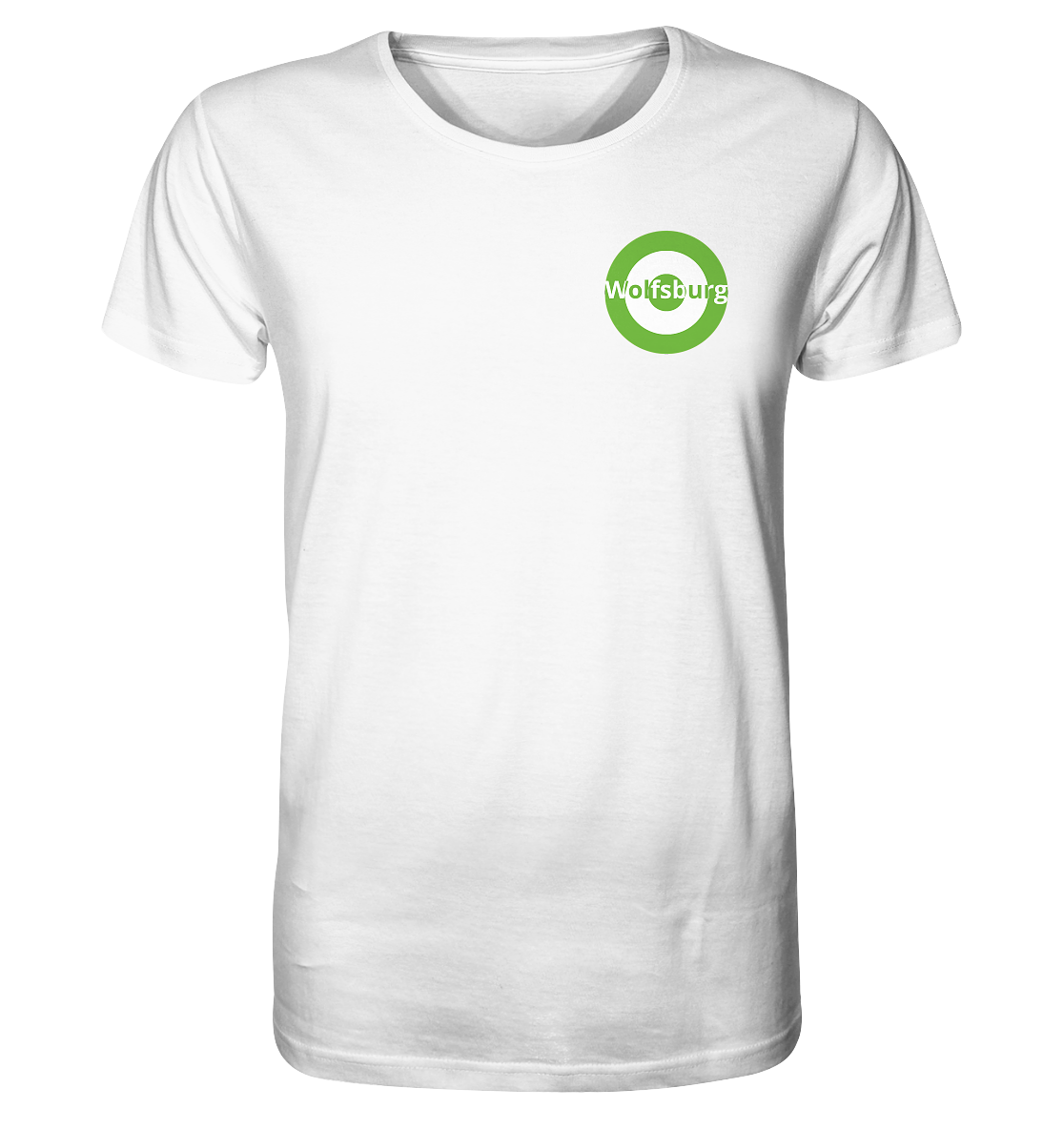 Wolfsburg Fan-T-Shirt Kokarde klein "Wolfsburg" - Organic Shirt Wolfsburg Fan-T-Shirt Kokarde klein "Wolfsburg" - Organic Shirt