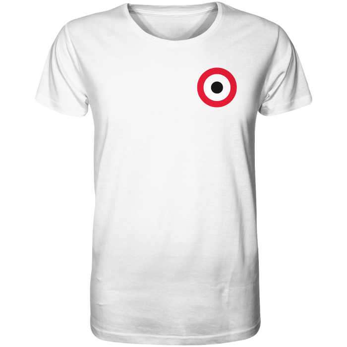 Freiburg Fan-T-Shirt Kokarde klein - Organic Shirt