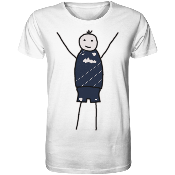 Bochum Fan T-Shirt Strichmännchen - Organic Shirt