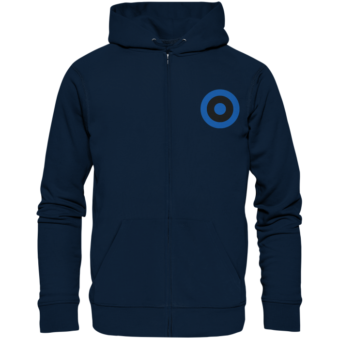 Paderborn Fan Zipper Kokarde klein - Organic Zipper
