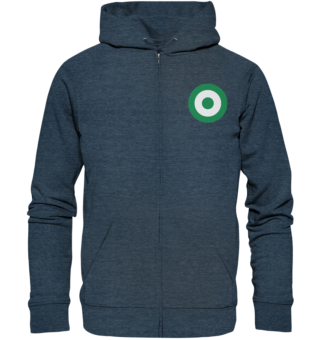 Bremen Fan-Zipper Kokarde beidseitig "Bremen" - Organic Zipper Bremen Fan-Zipper Kokarde beidseitig "Bremen" - Organic Zipper