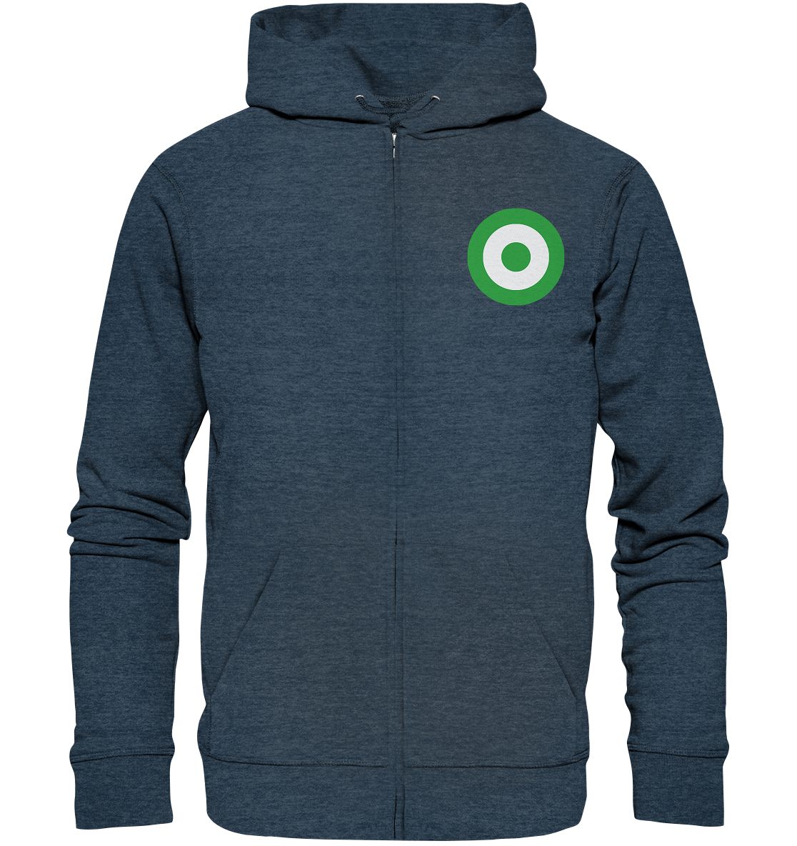 Fürth Fan-Zipper Kokarde beidseitig "Fürth" - Organic Zipper Fürth Fan-Zipper Kokarde beidseitig "Fürth" - Organic Zipper