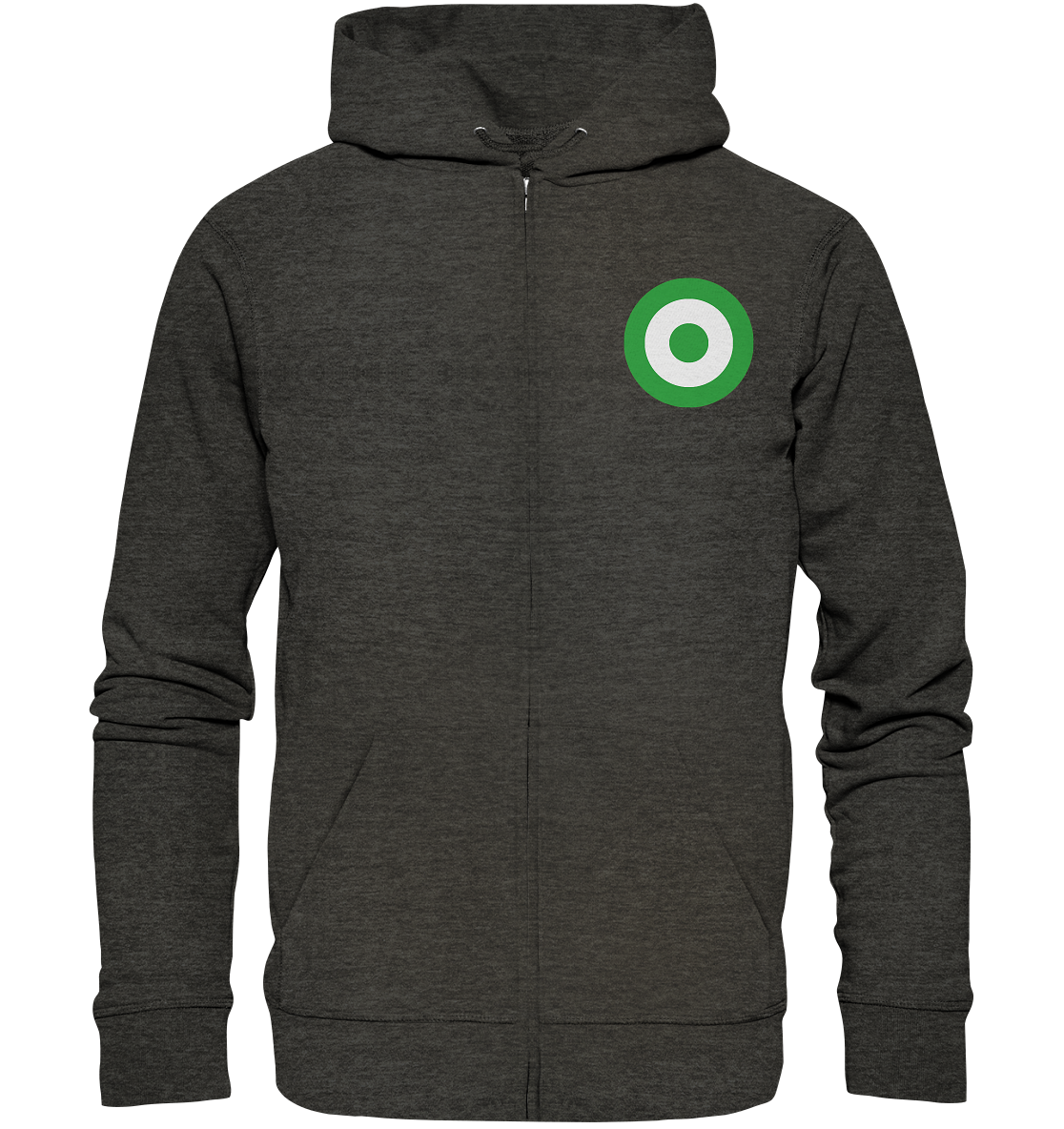 Fürth Fan-Zipper Kokarde beidseitig "Fürth" - Organic Zipper Fürth Fan-Zipper Kokarde beidseitig "Fürth" - Organic Zipper