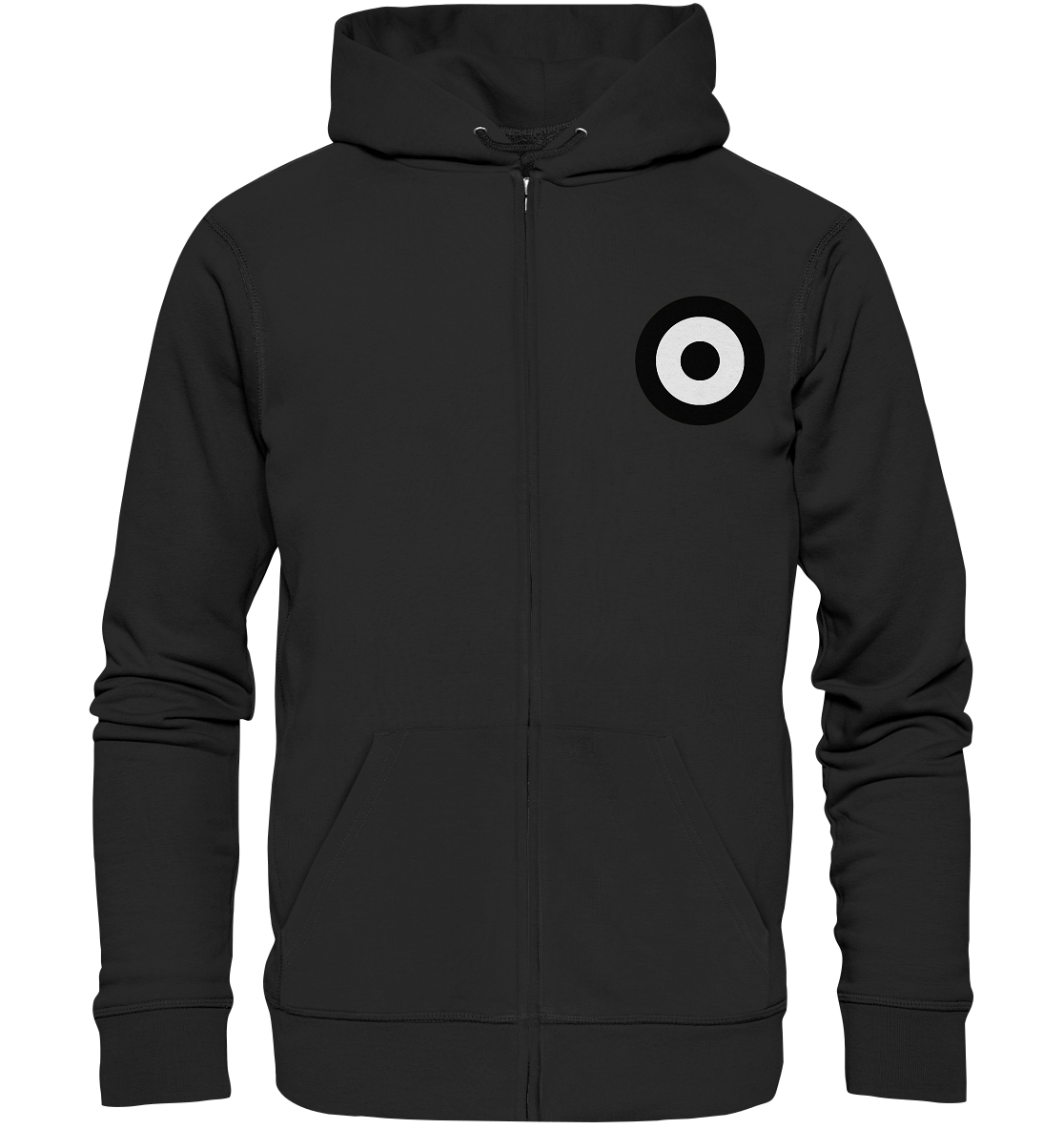 Ulm Fan Zipper Kokarde klein - Organic Zipper Ulm Fan Zipper Kokarde klein - Organic Zipper