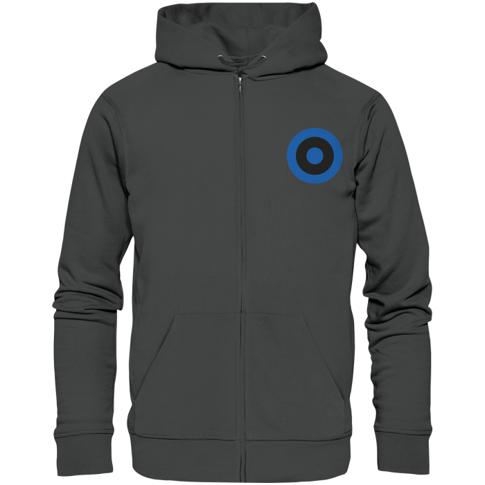 Paderborn Fan Zipper Kokarde klein - Organic Zipper