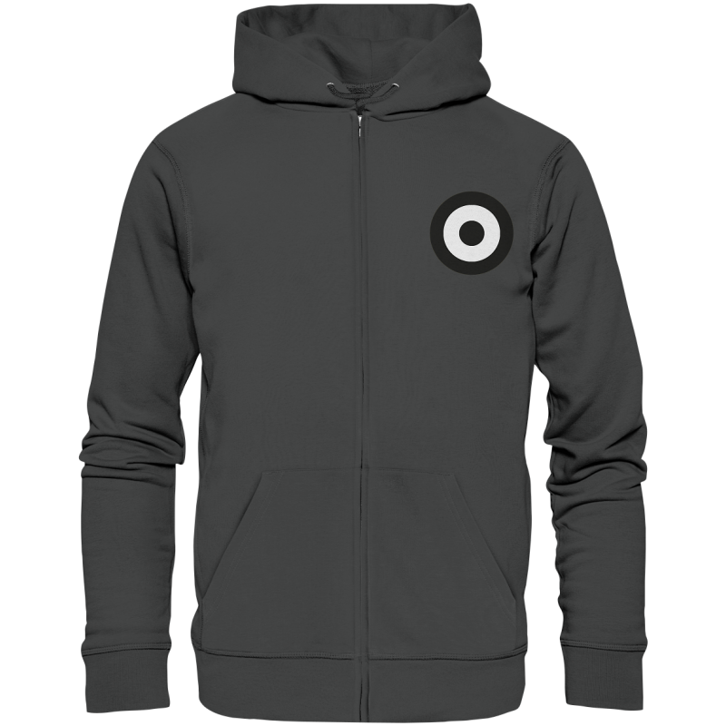 Elversberg Fan Zipper Kokarde klein - Organic Zipper