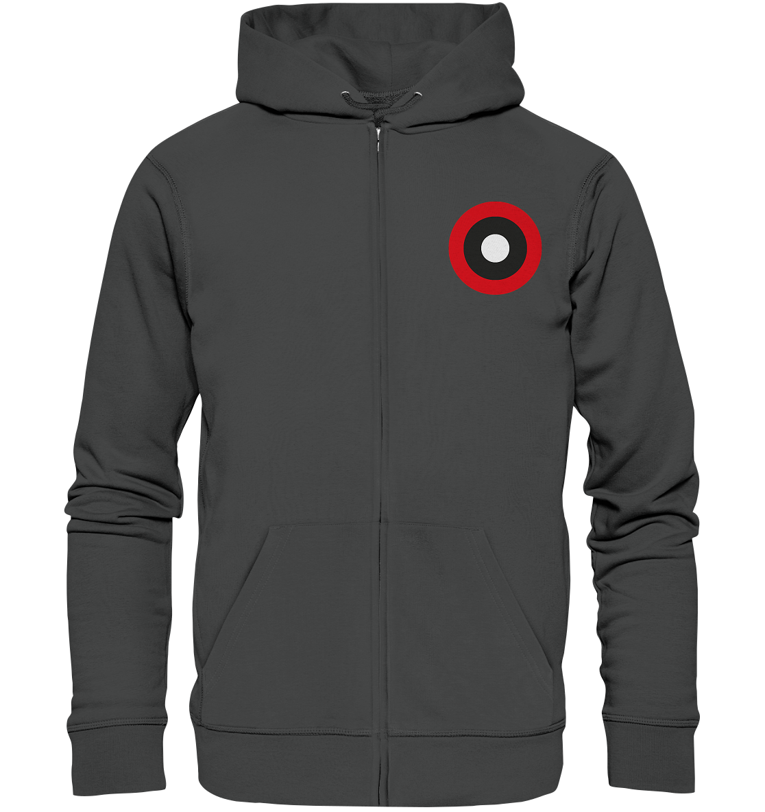 Frankfurt Fan-Zipper Kokarde klein - Organic Zipper Frankfurt Fan-Zipper Kokarde klein - Organic Zipper