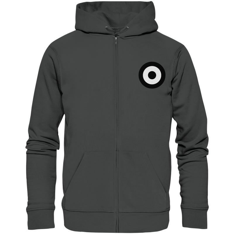 Ulm Fan Zipper Kokarde klein - Organic Zipper