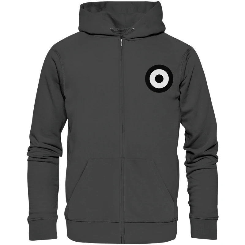 Ulm Fan Zipper Kokarde klein - Organic Zipper