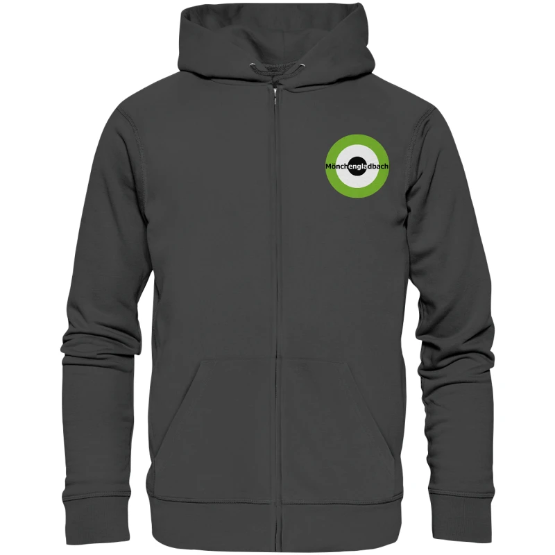 Mönchengladbach Fan Zipper Kokarde klein "Mönchengladbach" - Organic Zipper Mönchengladbach Fan Zipper Kokarde klein "Mönchengladbach" - Organic Zipper