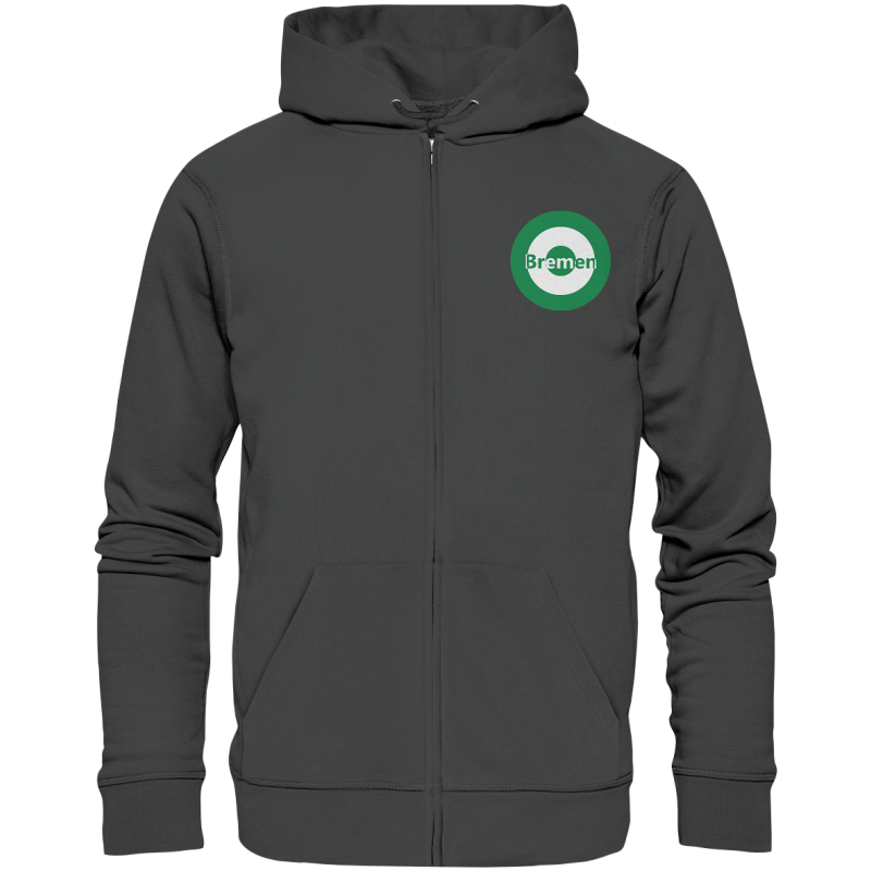 Bremen Fan-Zipper Kokarde klein "Bremen" - Organic Zipper