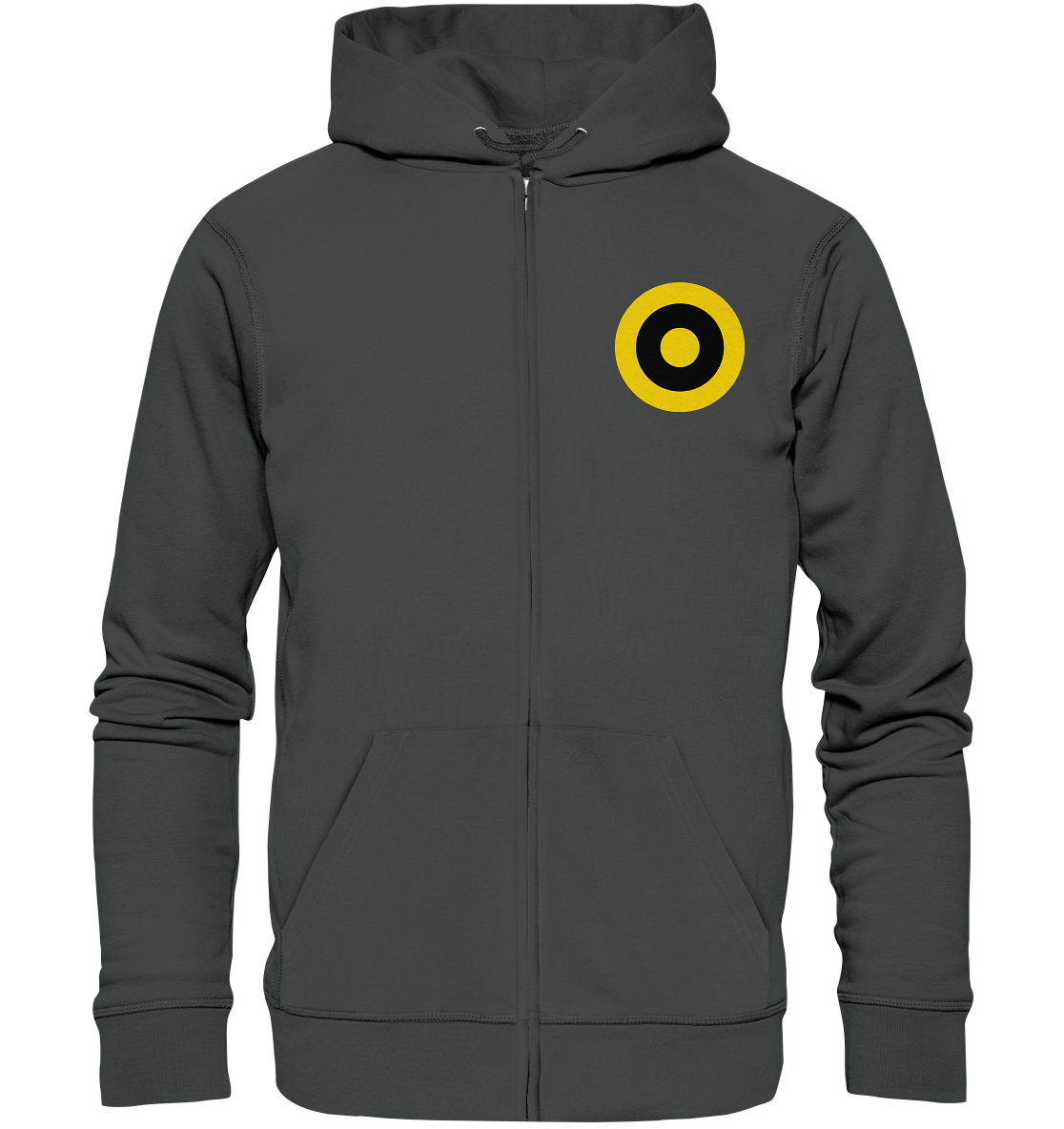 Dortmund Fan-Zipper Kokarde klein - Organic Zipper Dortmund Fan-Zipper Kokarde klein - Organic Zipper