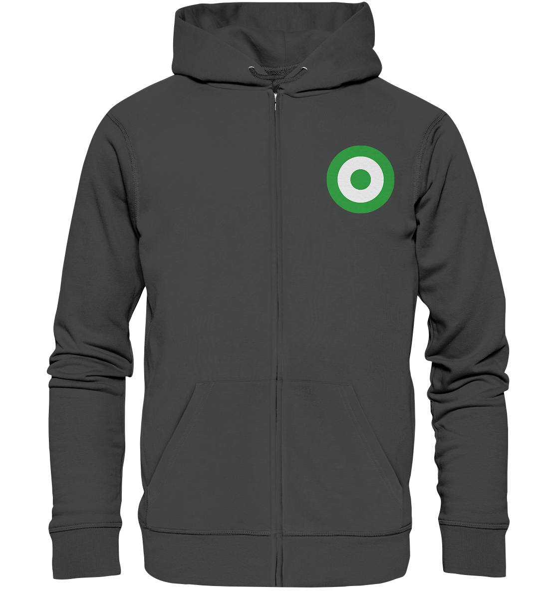 Fürth Fan-Zipper Kokarde beidseitig "Fürth" - Organic Zipper Fürth Fan-Zipper Kokarde beidseitig "Fürth" - Organic Zipper