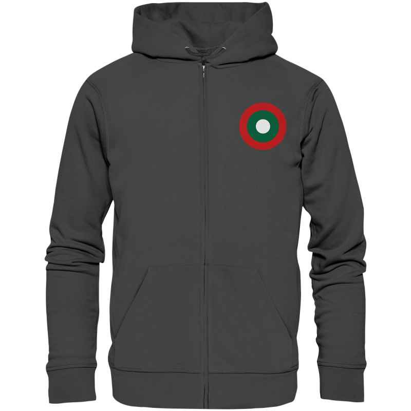 Augsburg Fan-Zipper Kokarde klein - Organic Zipper