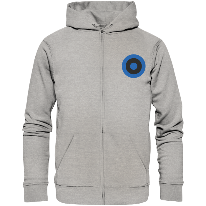 Paderborn Fan Zipper Kokarde klein - Organic Zipper