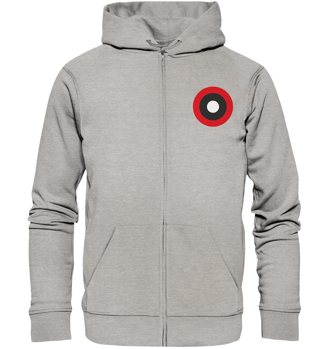 Frankfurt Fan-Zipper Kokarde klein - Organic Zipper Frankfurt Fan-Zipper Kokarde klein - Organic Zipper