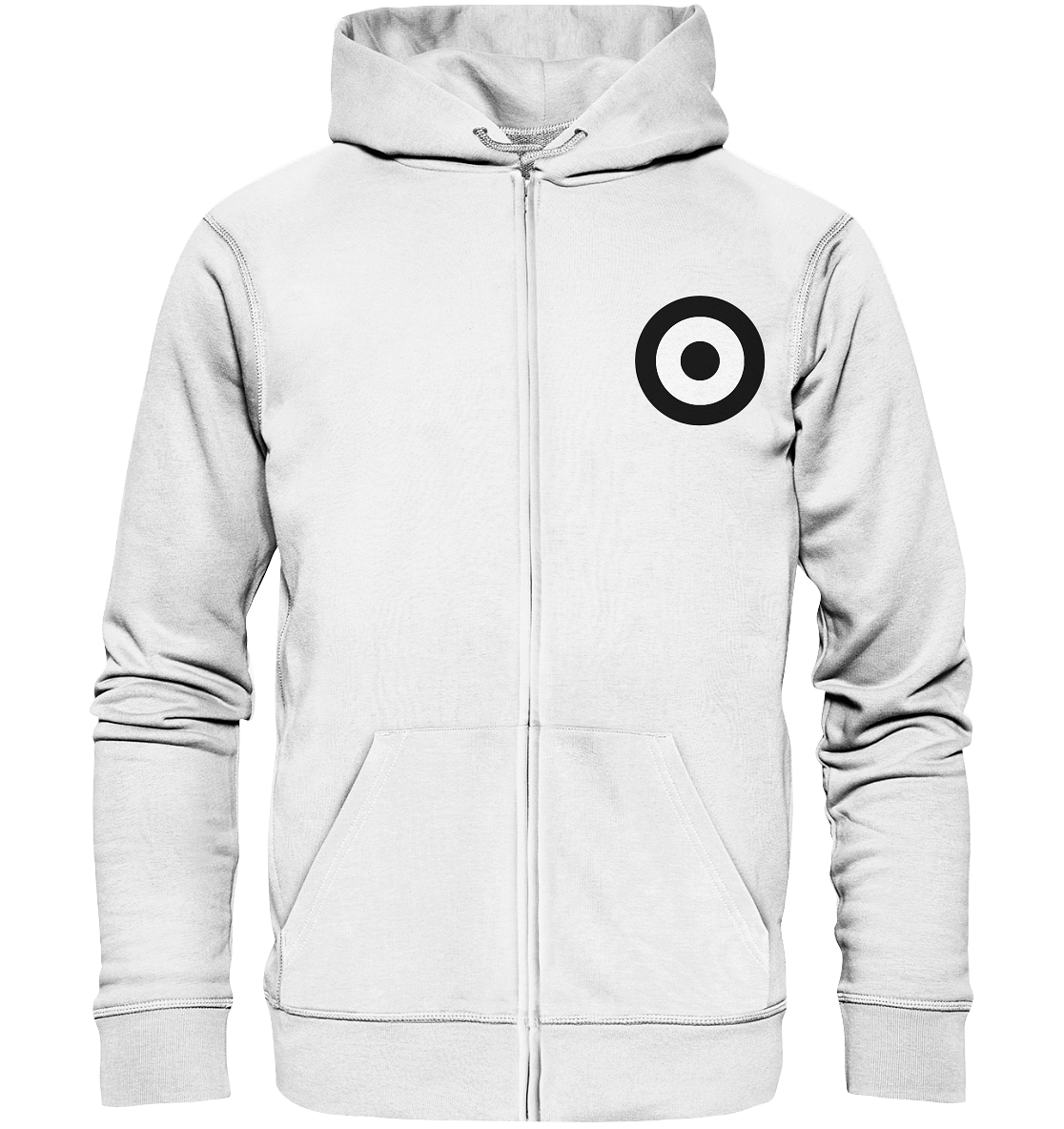 Ulm Fan Zipper Kokarde klein - Organic Zipper Ulm Fan Zipper Kokarde klein - Organic Zipper