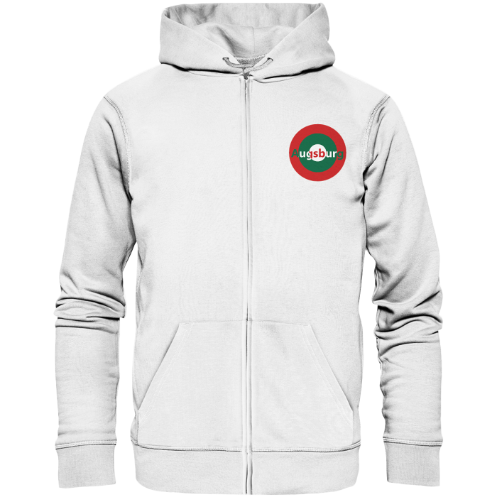 Augsburg Fan-Zipper Kokarde klein "Augsburg" - Organic Zipper
