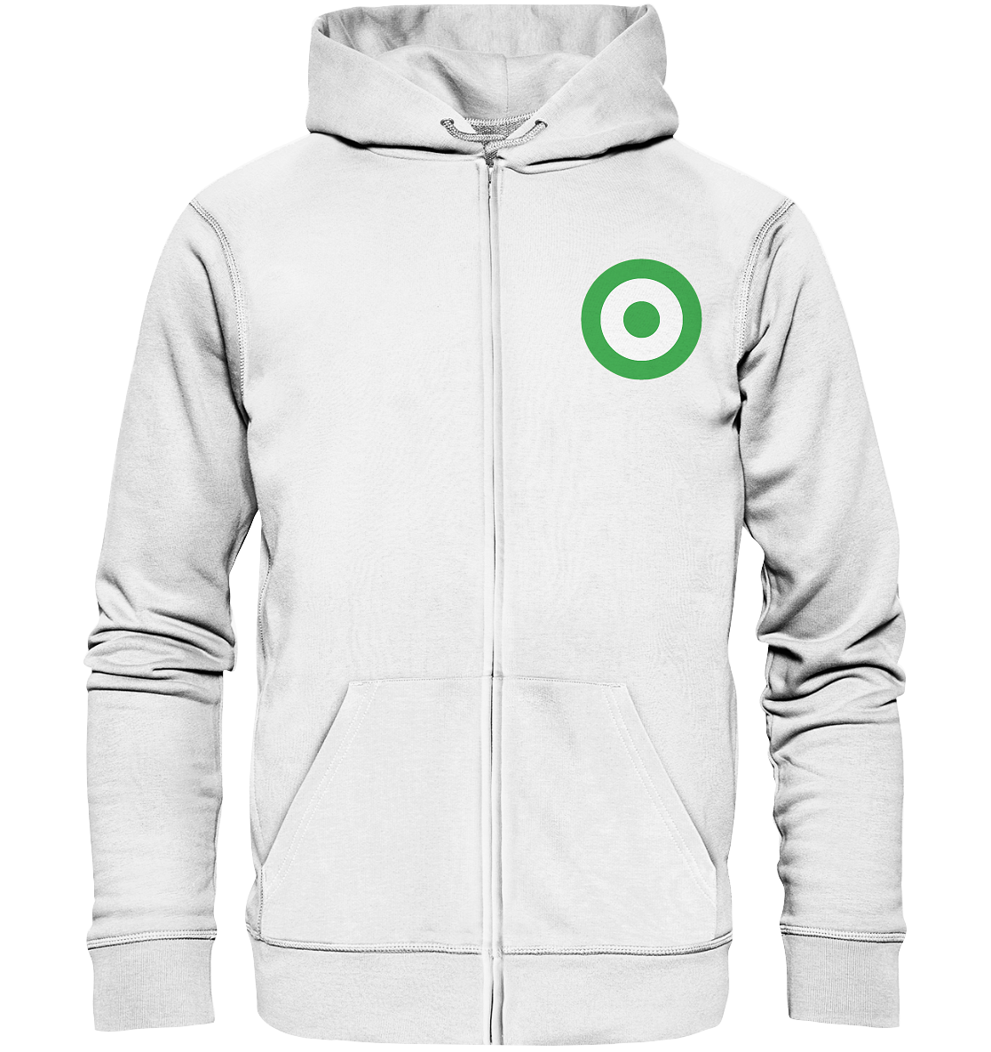 Fürth Fan-Zipper Kokarde beidseitig "Fürth" - Organic Zipper Fürth Fan-Zipper Kokarde beidseitig "Fürth" - Organic Zipper
