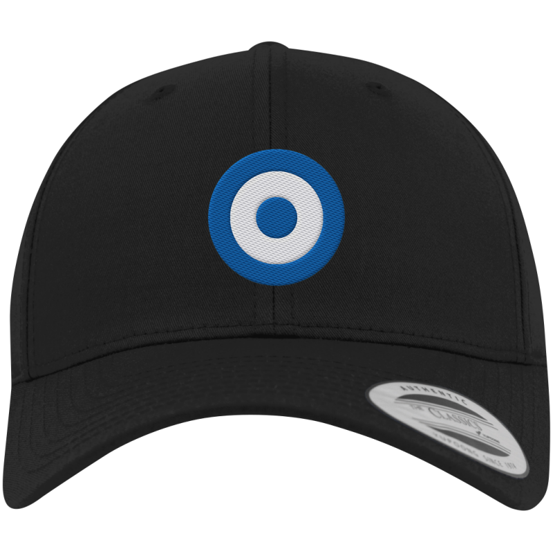 Hoffenheim Fan Base-Cap Kokarde klein - Premium Baseball Cap
