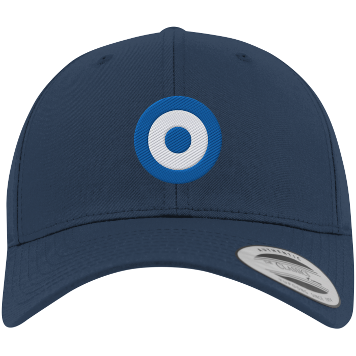 Hoffenheim Fan Base-Cap Kokarde klein - Premium Baseball Cap