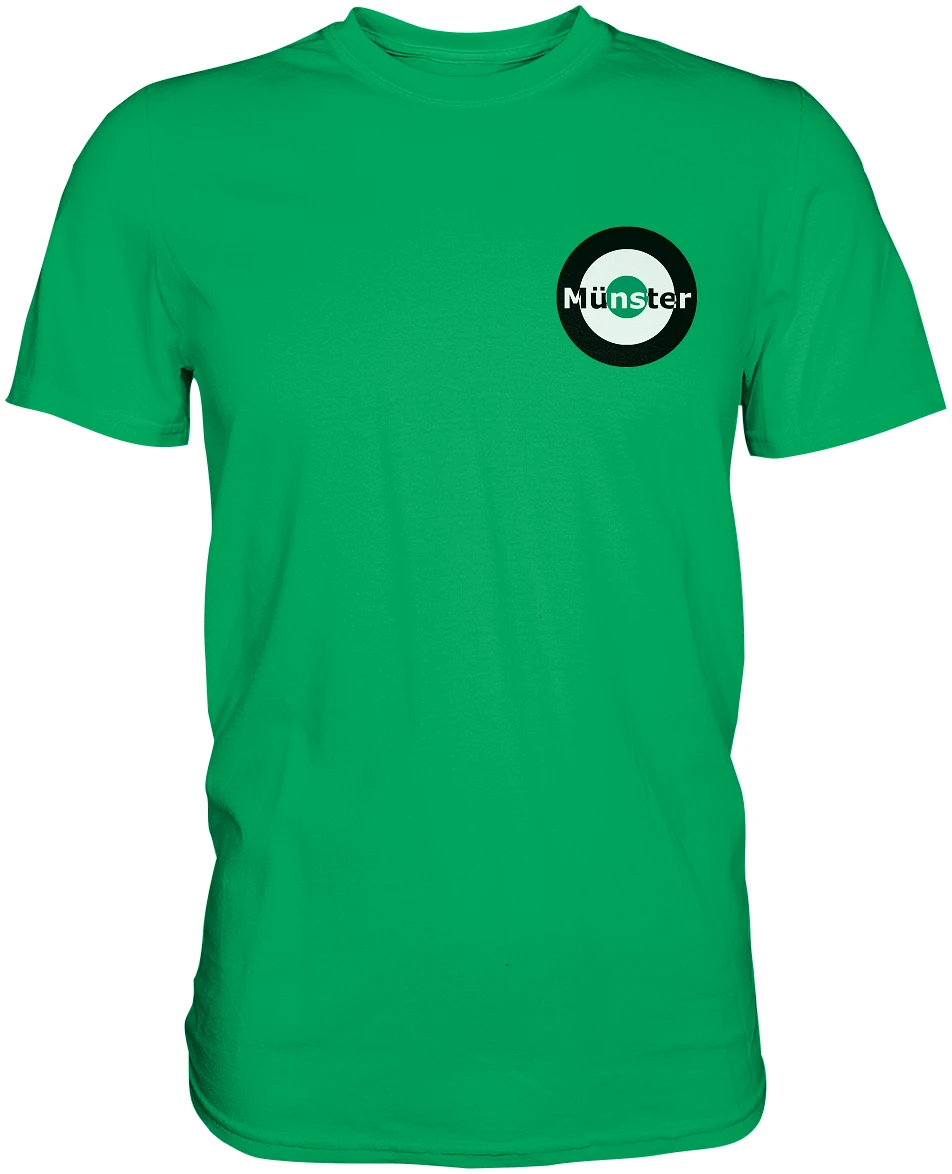 Münster Fan-T-Shirt Kokarde klein "Münster" - Premium Shirt Münster Fan-T-Shirt Kokarde klein "Münster" - Premium Shirt