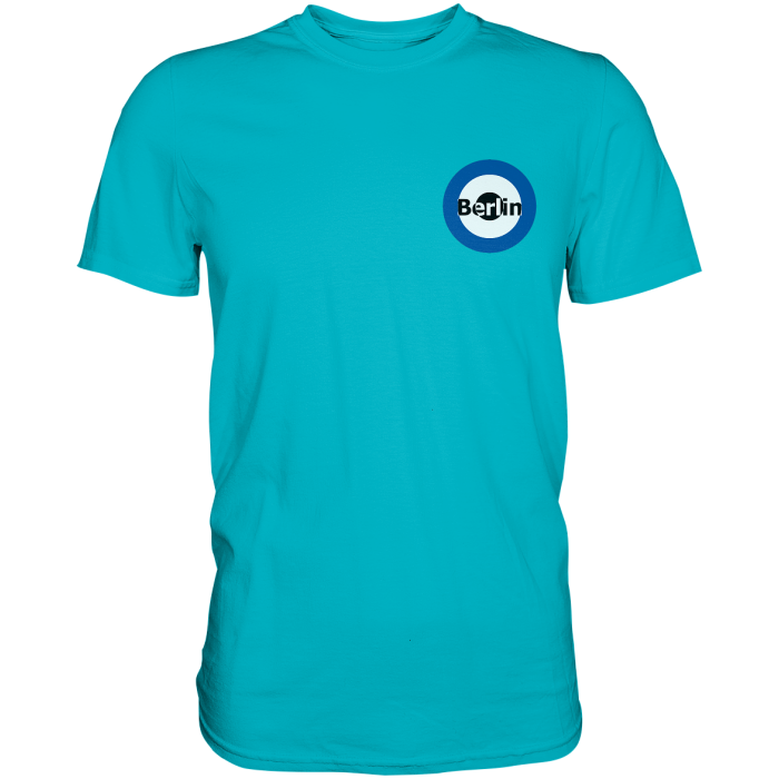 Berlin Fan T-Shirt Kokarde klein "Berlin" - Premium Shirt