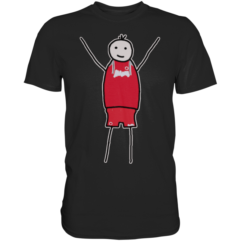 Kaiserslautern Fan-T-Shirt Strichmännchen - Premium Shirt