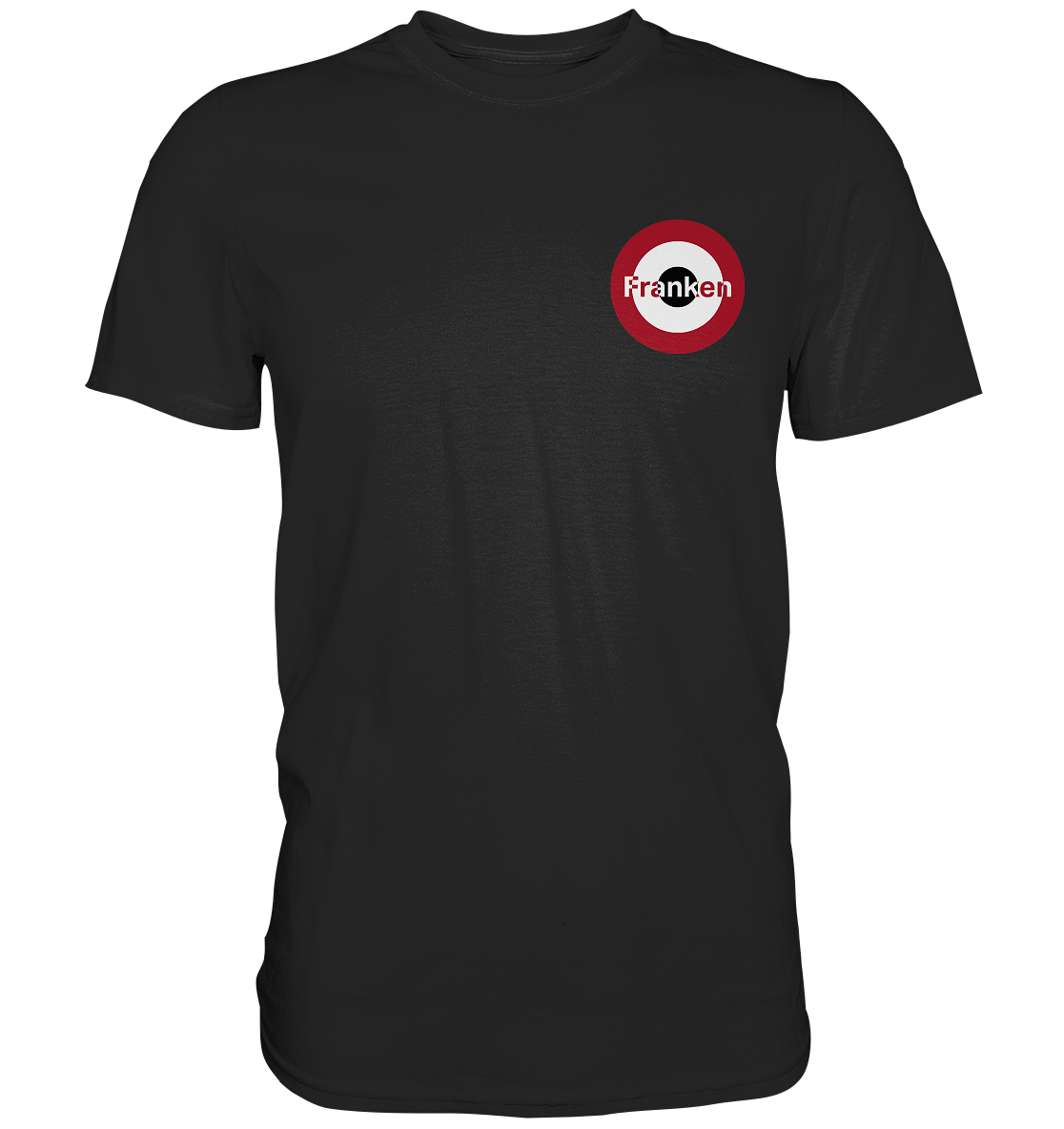 Nürnberg Fan-T-Shirt Kokarde klein "Franken" - Premium Shirt Nürnberg Fan-T-Shirt Kokarde klein "Franken" - Premium Shirt