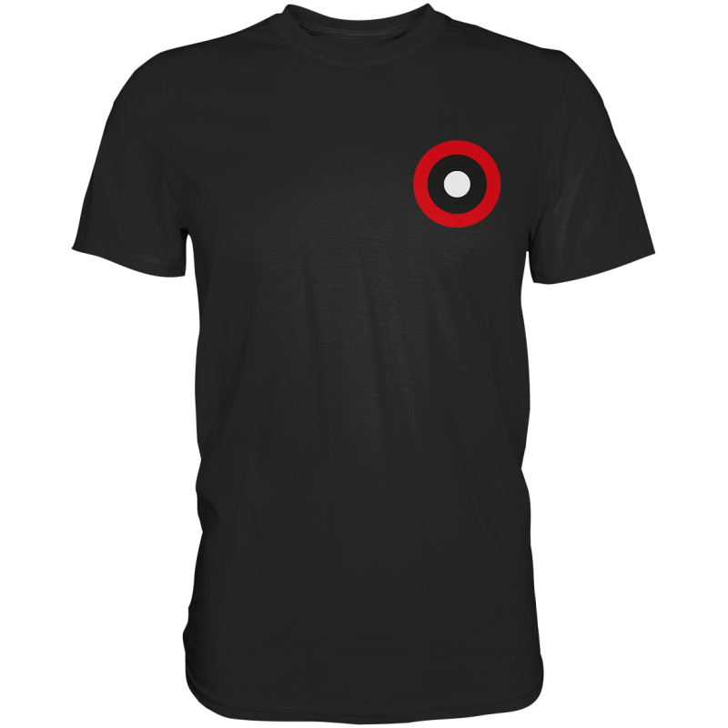 Frankfurt Fan-T-Shirt Kokarde klein - Premium Shirt
