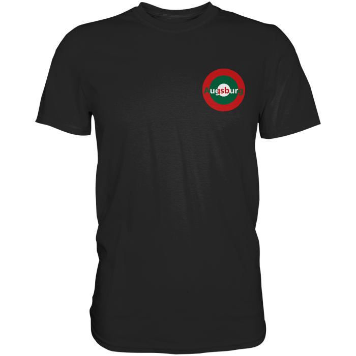 Augsburg Fan-T-Shirt Kokarde klein "Augsburg" - Premium Shirt