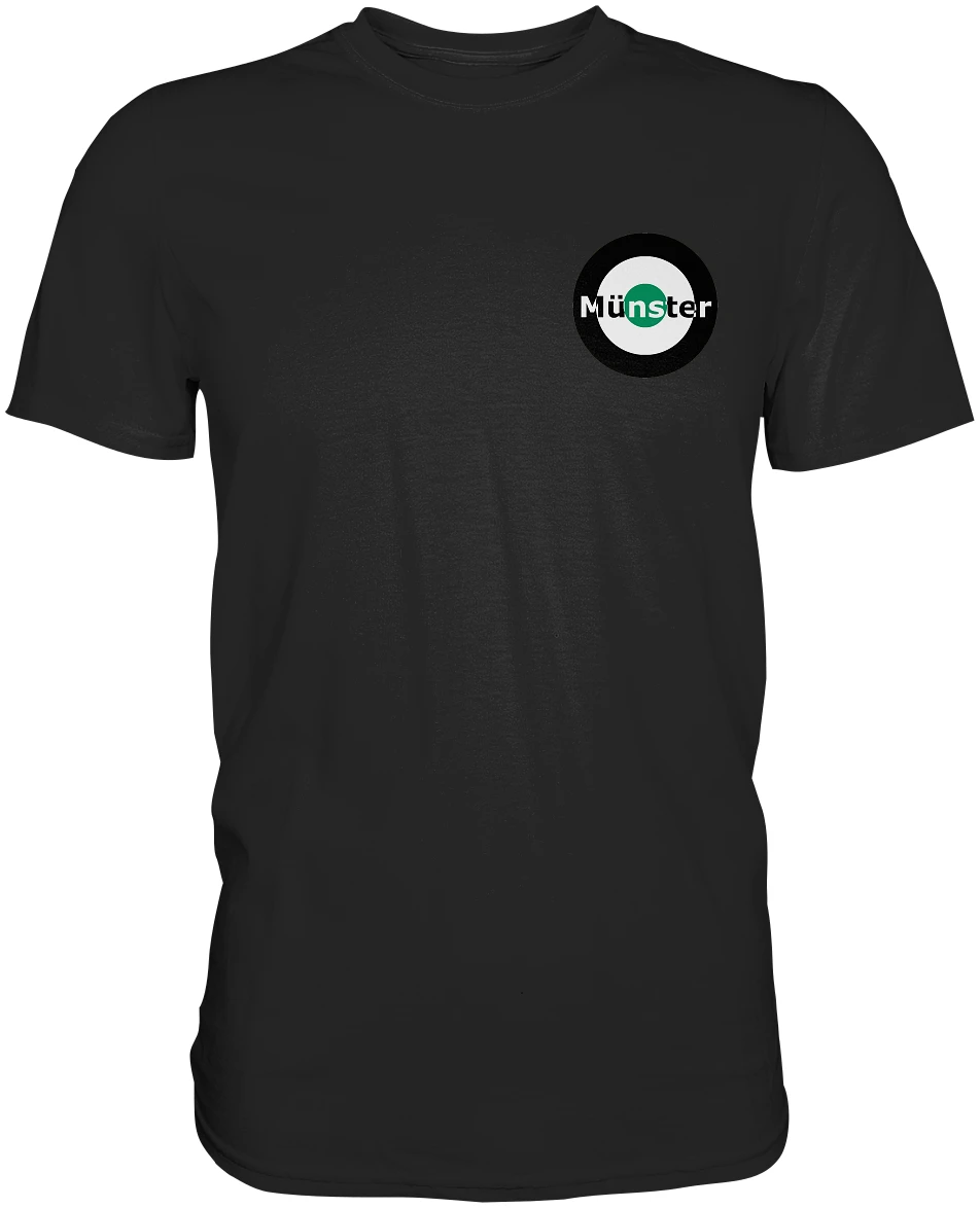Münster Fan-T-Shirt Kokarde klein "Münster" - Premium Shirt Münster Fan-T-Shirt Kokarde klein "Münster" - Premium Shirt