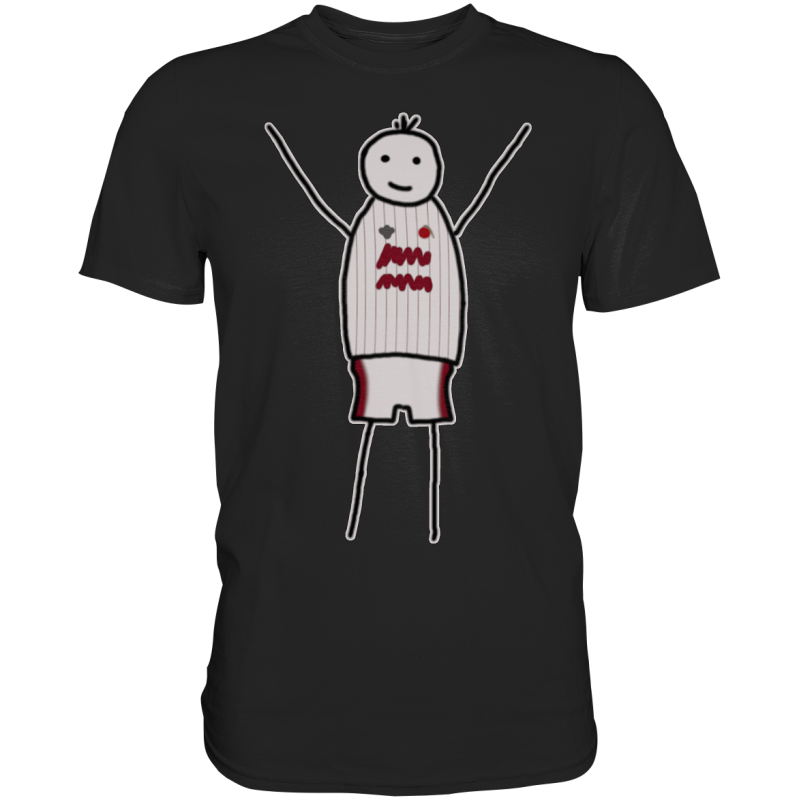 Köln Fan-T-Shirt Strichmänchen - Premium Shirt