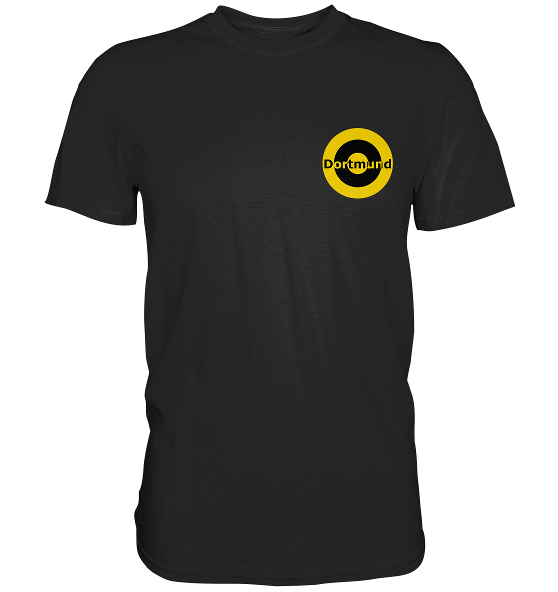 Dortmund Fan-T-Shirt Kokarde klein "Dortmund" - Premium Shirt Dortmund Fan-T-Shirt Kokarde klein "Dortmund" - Premium Shirt