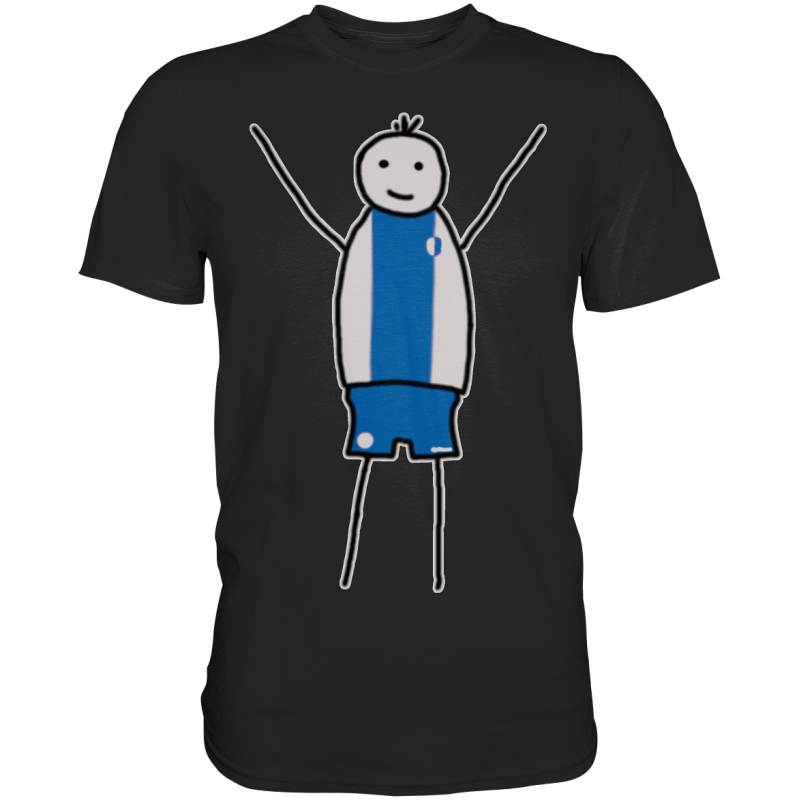 Magdeburg Fan-T-Shirt Strichmännchen - Premium Shirt
