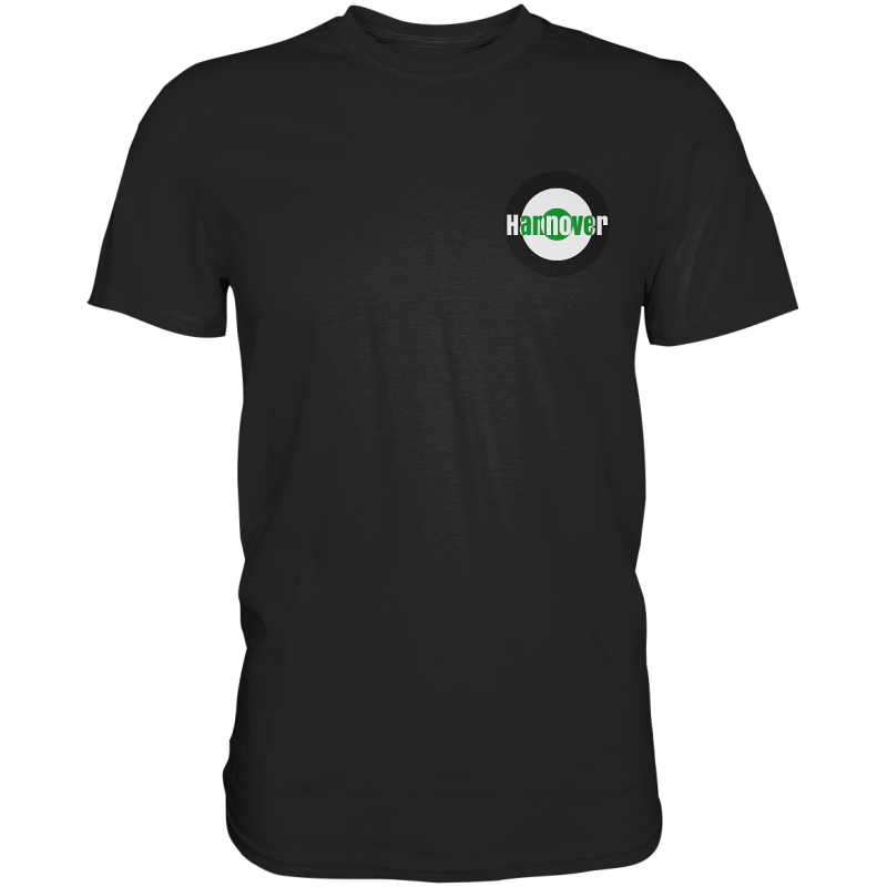 Hannover Fan-T-Shirt Kokarde klein "Hannover" - Premium Shirt