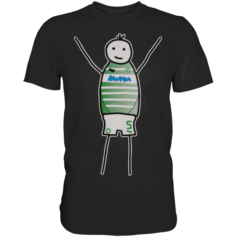 Fürth Fan-T-Shirt Strichmännchen - Premium Shirt Fürth Fan-T-Shirt Strichmännchen - Premium Shirt