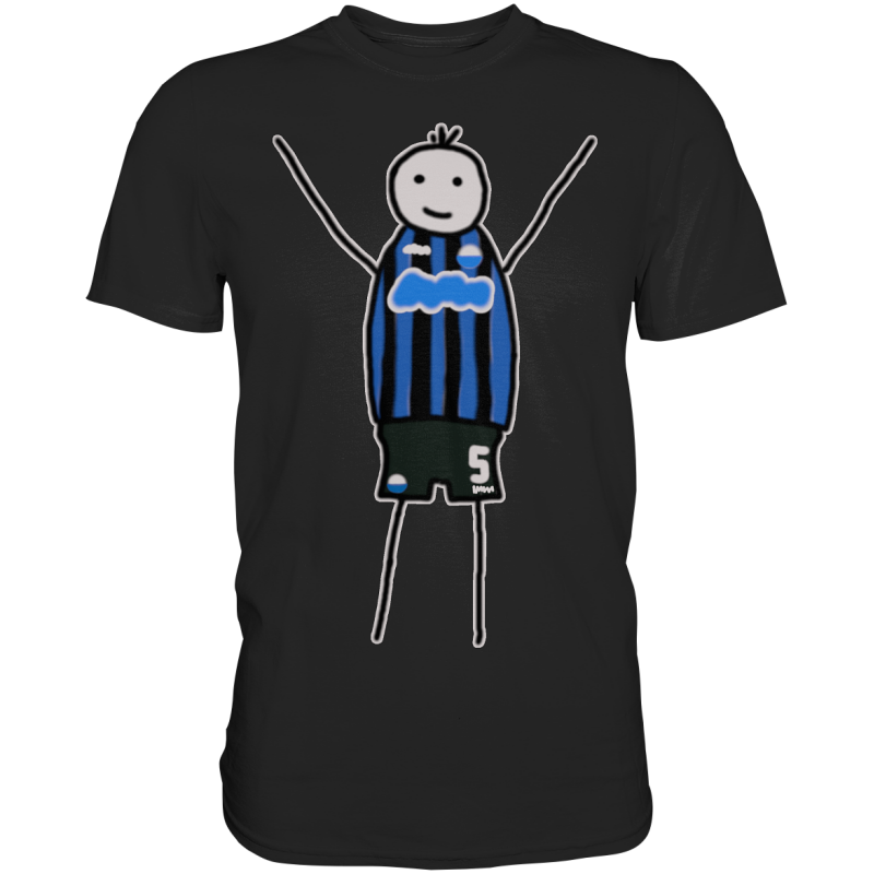 Paderborn Fan-T-Shirt Strichmännchen - Premium Shirt Paderborn Fan-T-Shirt Strichmännchen - Premium Shirt