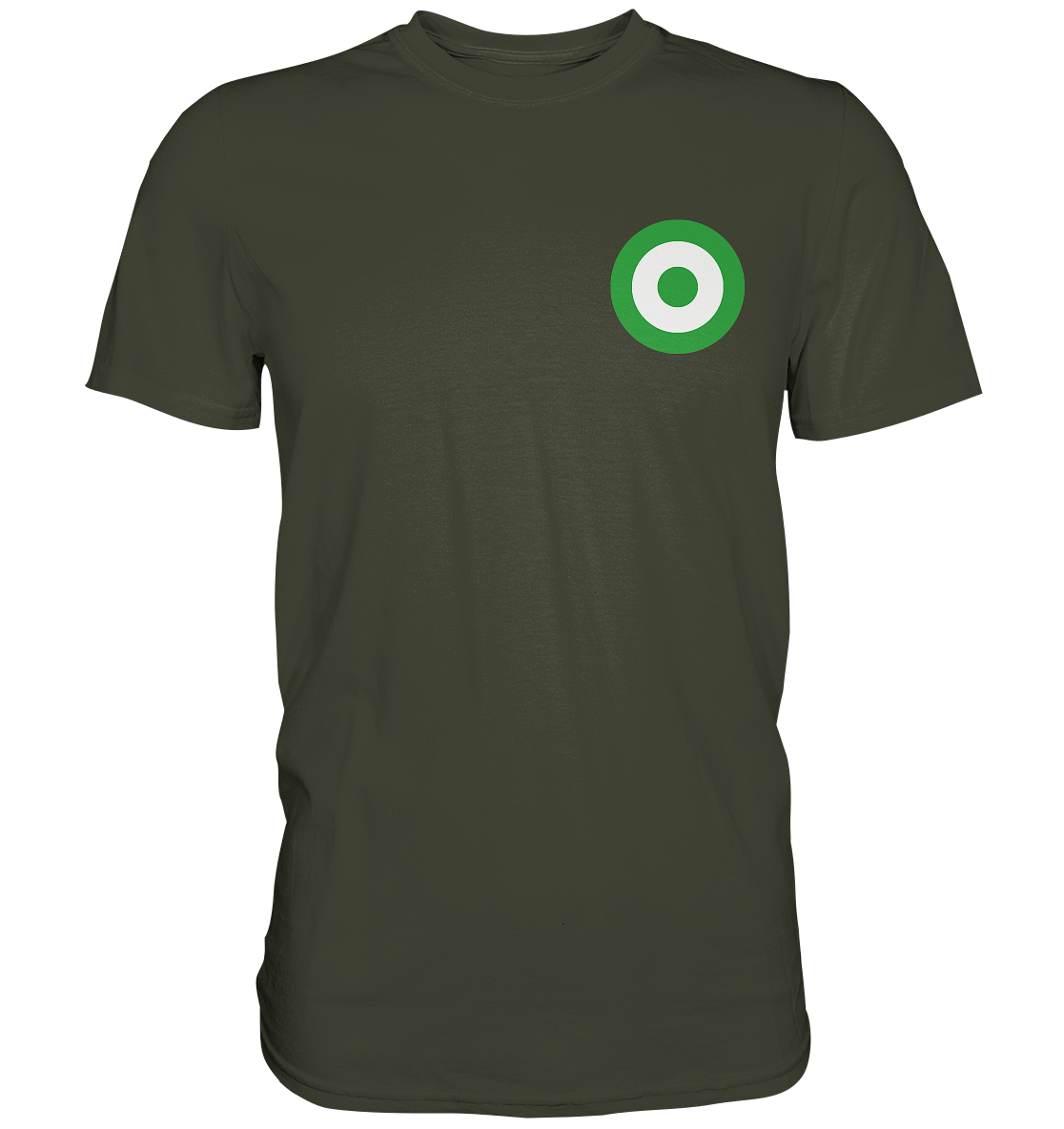 Fürth Fan-T-Shirt Kokarde beidseitig "Fürth" - Premium Shirt Fürth Fan-T-Shirt Kokarde beidseitig "Fürth" - Premium Shirt
