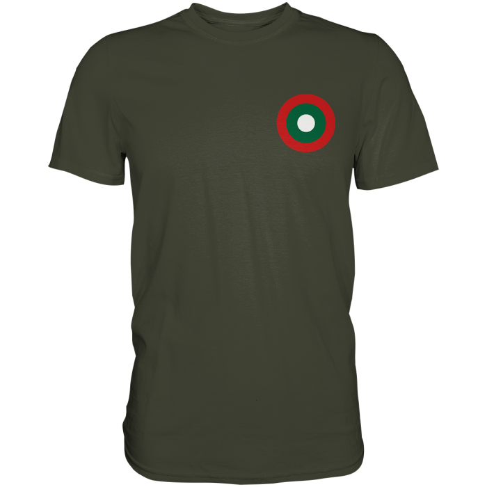 Augsburg Fan-T-Shirt Kokarde klein - Premium Shirt