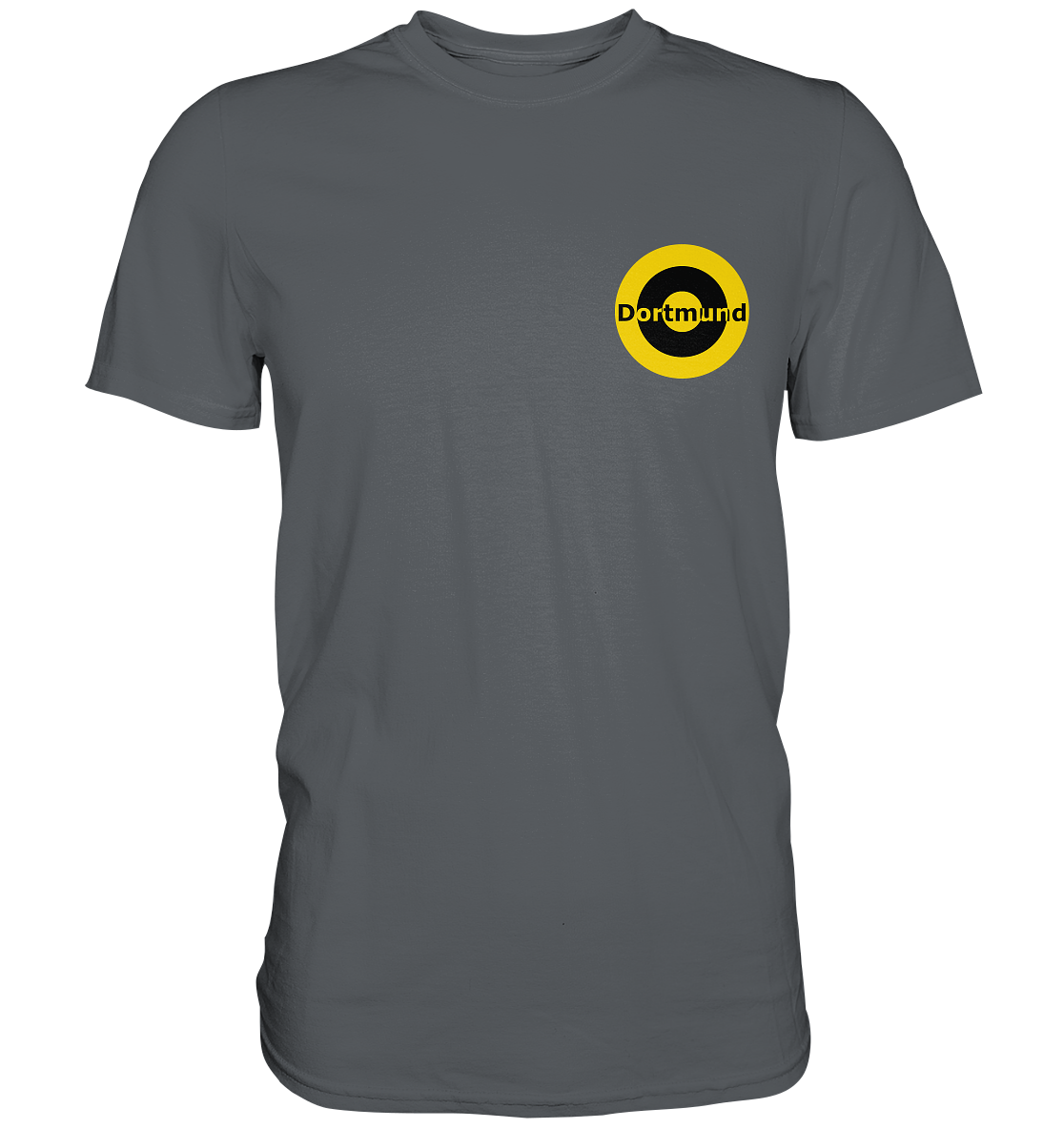 Dortmund Fan-T-Shirt Kokarde klein "Dortmund" - Premium Shirt Dortmund Fan-T-Shirt Kokarde klein "Dortmund" - Premium Shirt