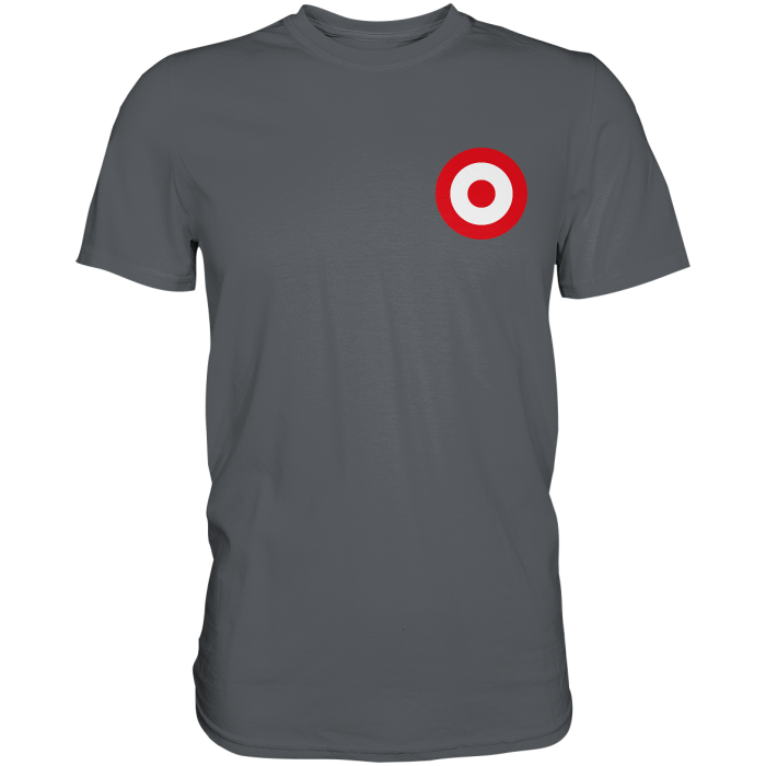 Düsseldorf Fan-T-Shirt Kokarde klein - Premium Shirt