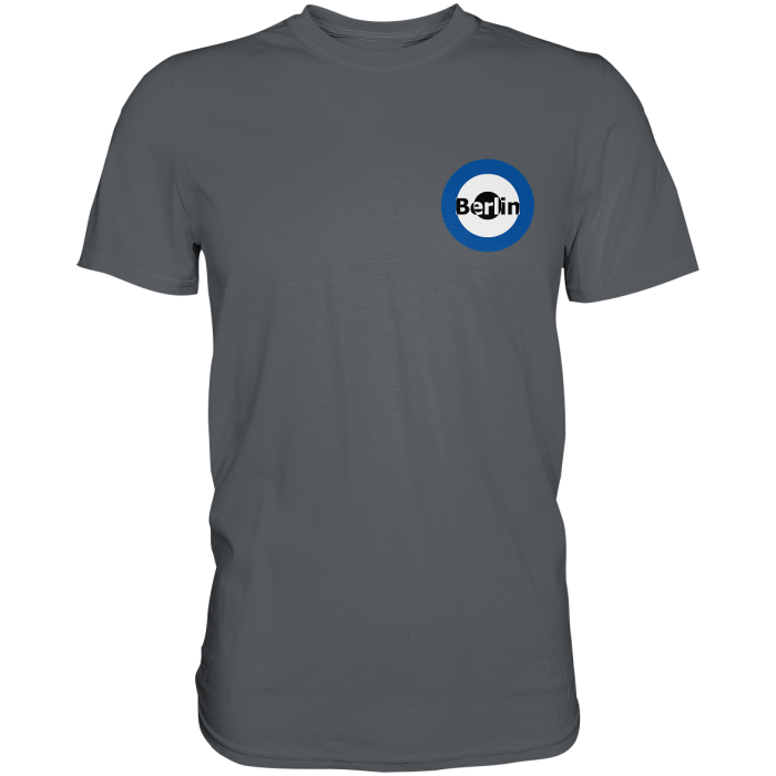 Berlin Fan T-Shirt Kokarde klein "Berlin" - Premium Shirt
